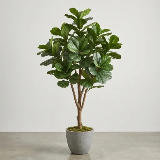 Nearly Natural Artificial Fiddle Leaf Fig Tree image 2