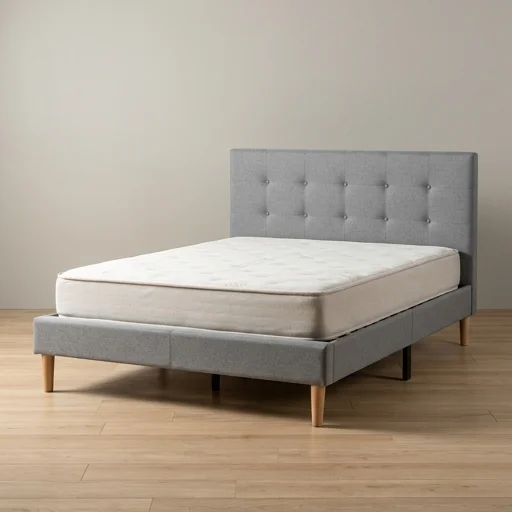 Zinus Upholstered Platform Bed Frame image 3