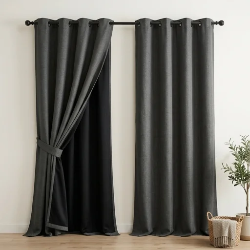 Eclipse Curtain Panels Blackout image 2