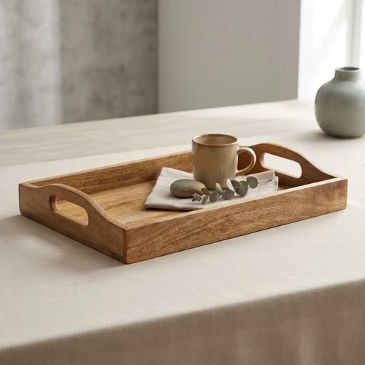 Nordic Ware Decorative Wood Serving Tray