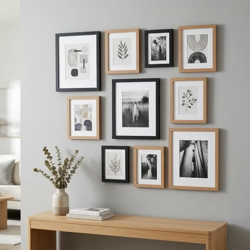 Kate and Laurel Gallery Wall Frame Set image 2