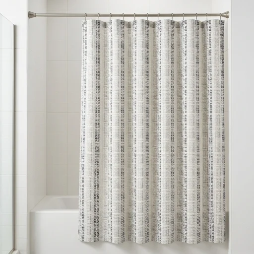 Target Fabric Shower Curtain image 3