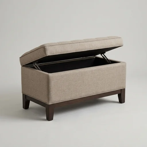 Simplihome Storage Ottoman image 3