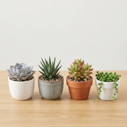 Costa Farms Succulent Plant Set (4-Pack)