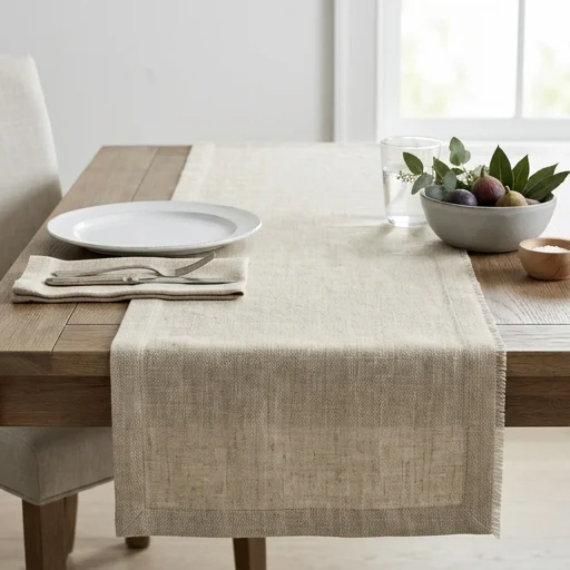 Williams Sonoma Linen Table Runner image 2