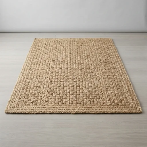 West Elm Woven Jute Area Rug