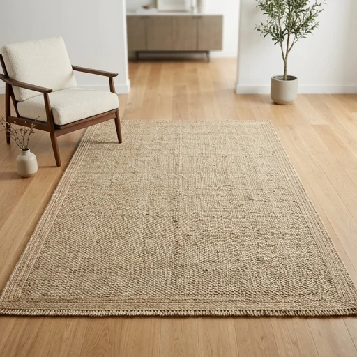 West Elm Woven Jute Area Rug image 2