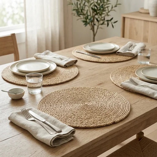 Crate & Barrel Woven Placemats (Set of 4)